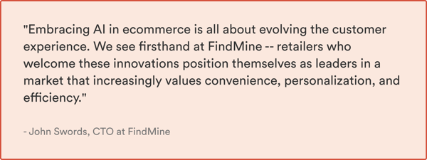 AI Quote from John Swords, CTO FindMine