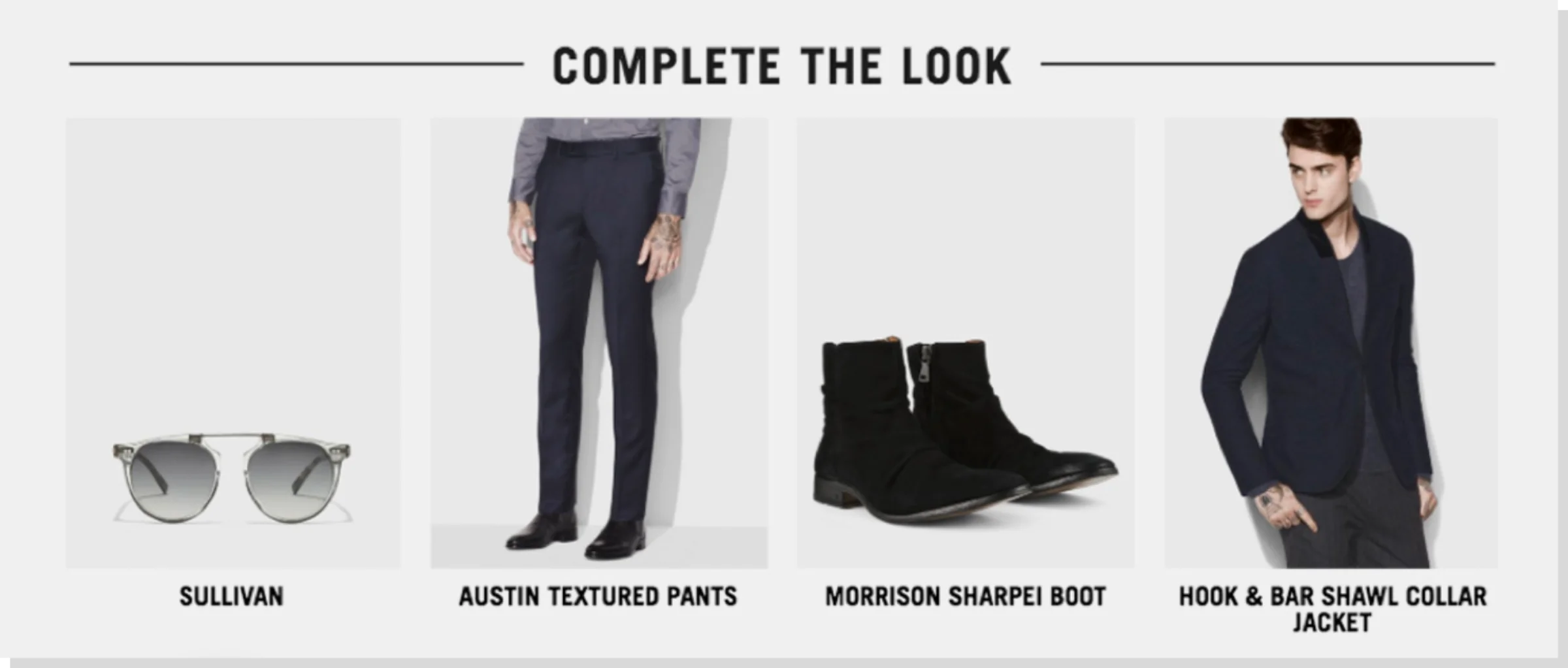 John Varvatos - Complete the Look Example
